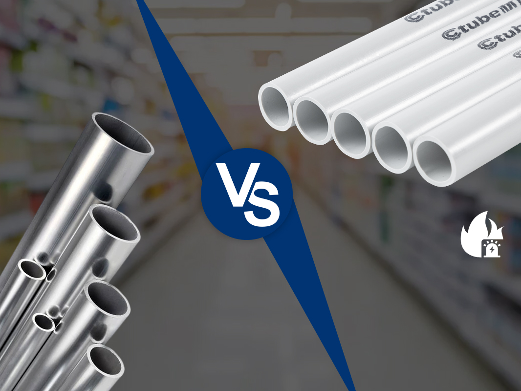 大型商超布線安全之戰：為何低煙無鹵穿線管更勝一籌？