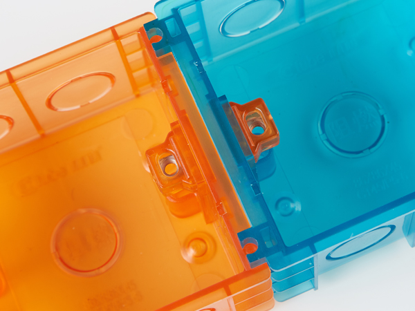 PVC透明86自扣無縫底盒 PVC透明86自扣無縫底盒