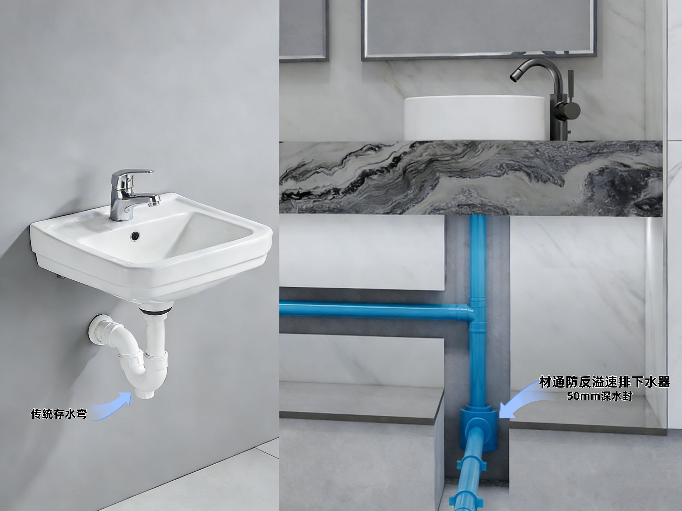 臺盆反溢、排水慢？讓這款專用下水器拯救你的洗漱時光！