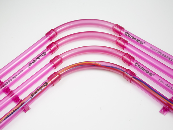 PVC透明90度大彎頭 透明90度大彎頭